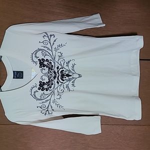 Weekend by Marika embellished tee shirt